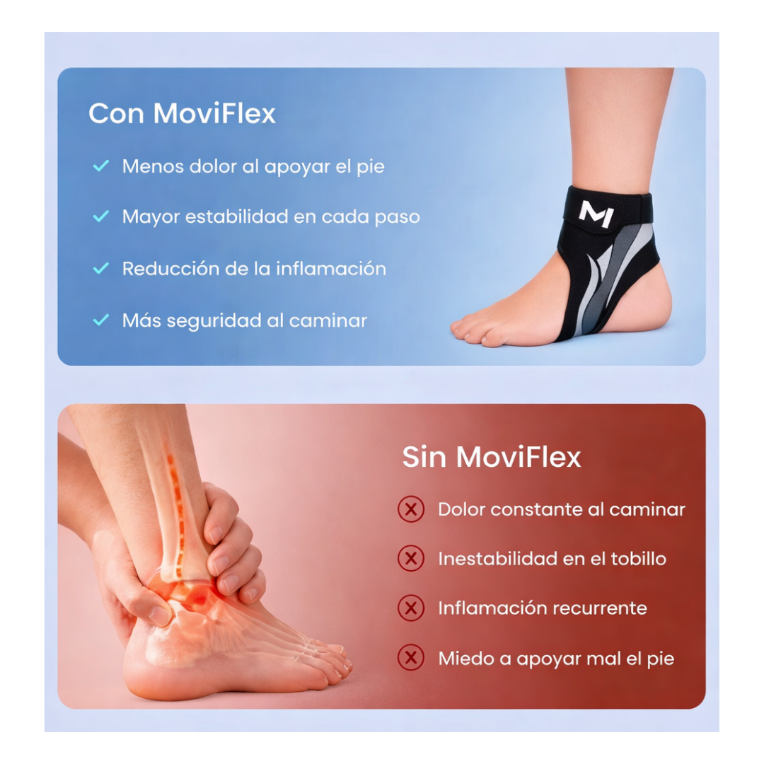 Tobillera Deportiva MoviFlex — Máxima estabilidad en cada Paso