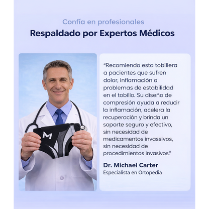 Tobillera Deportiva MoviFlex — Máxima estabilidad en cada Paso